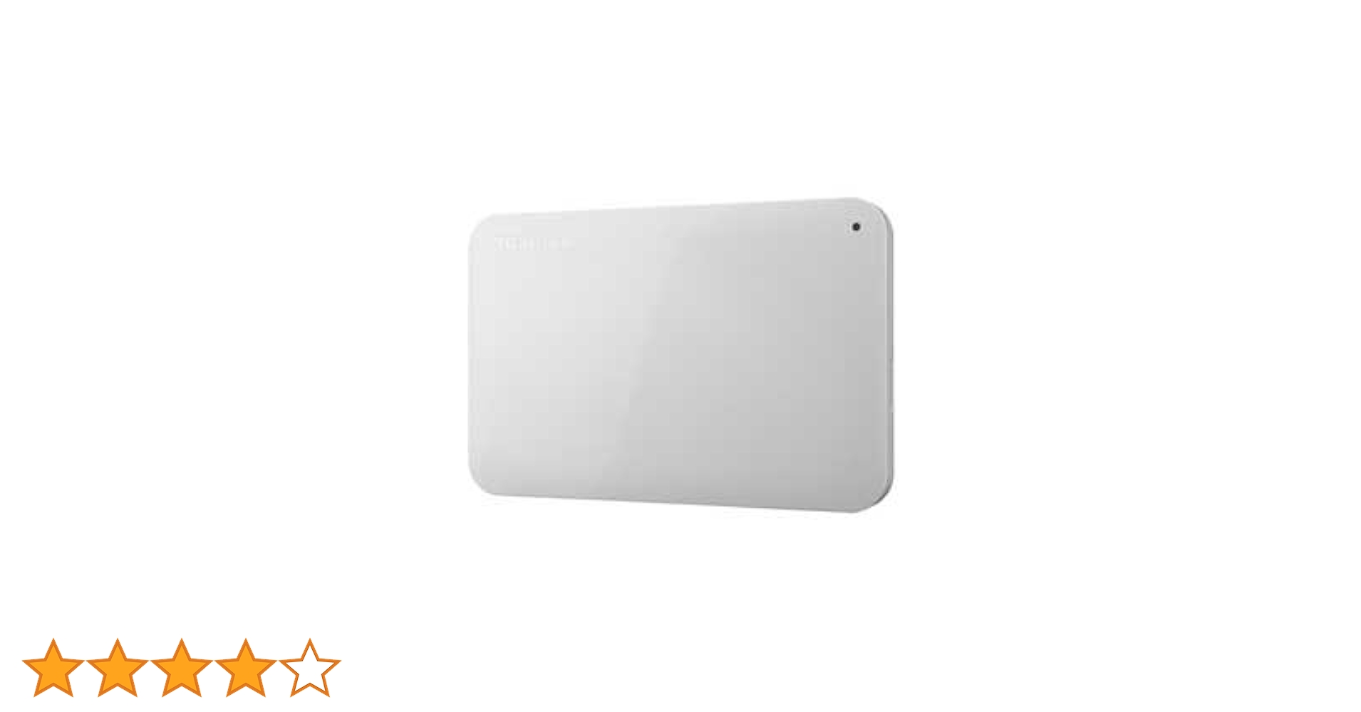 Amazon | HD-AC10TW(ホワイト) ポ-タブルHDD 1TB USB3.0接続